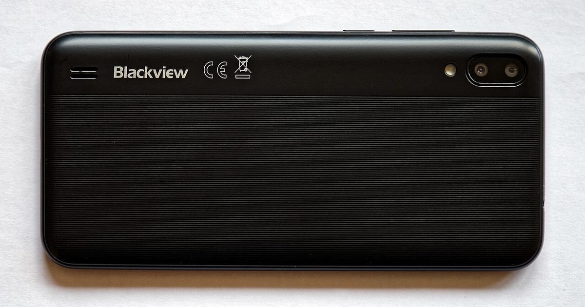Android phone photographed from the back for app permission and sensor checks