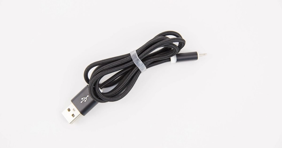 Rated USB-C charging cable for phone and tablet charging